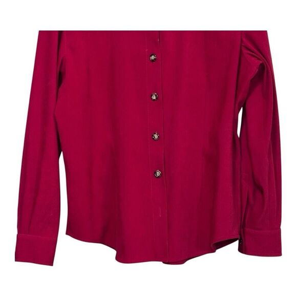 Talbots  petites button up dress shirt stretch size medium - Picture 3 of 8